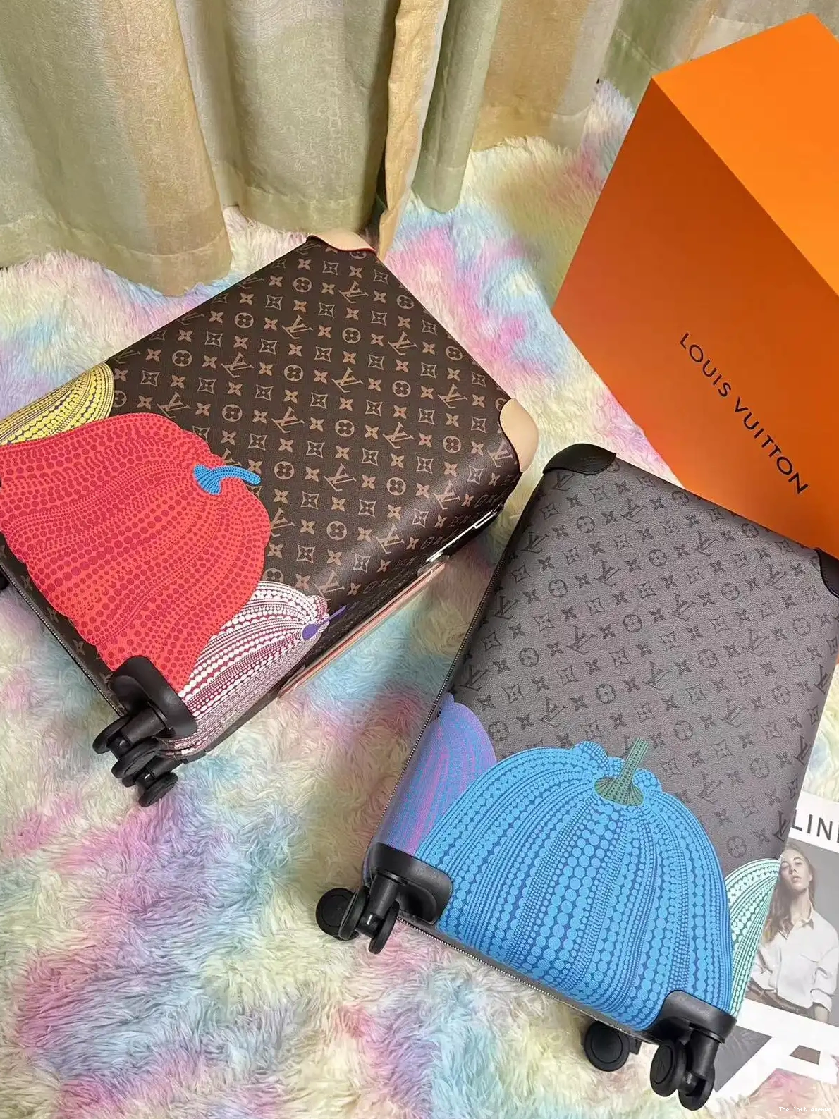 55 YAYOI CUSTOM CABIN SUITCASE HORIZON 37L PUMPKIN 0624